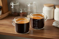 Barista Espresso Measuring Cup 75ml (2-Pack) – Dual Scale Glass Shot Pitcher